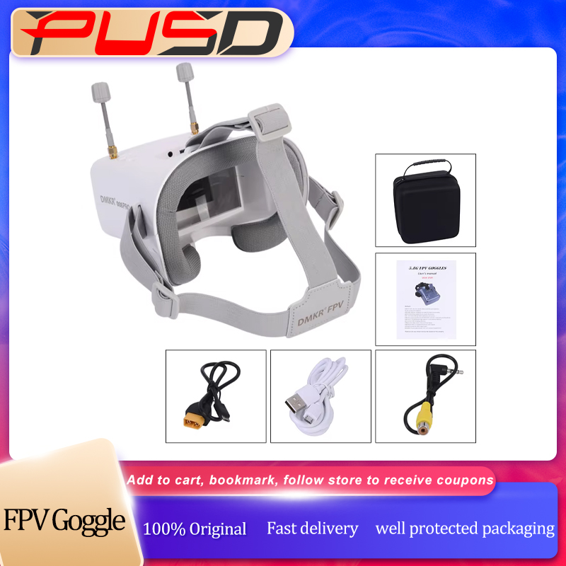 แว่นตา FPV รุ่น Original 008D  - Drone Racing Goggles บทวิจารณ์และราคา